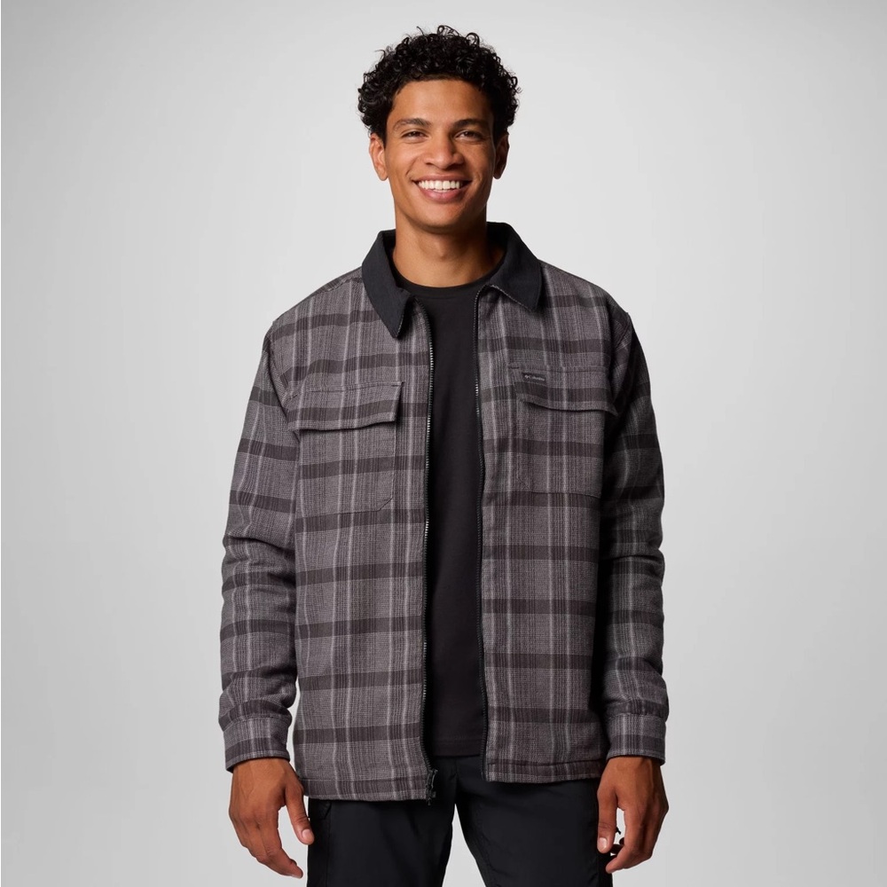 NWT Columbia Men's Pitchstone Heavyweight Shirt Jacket